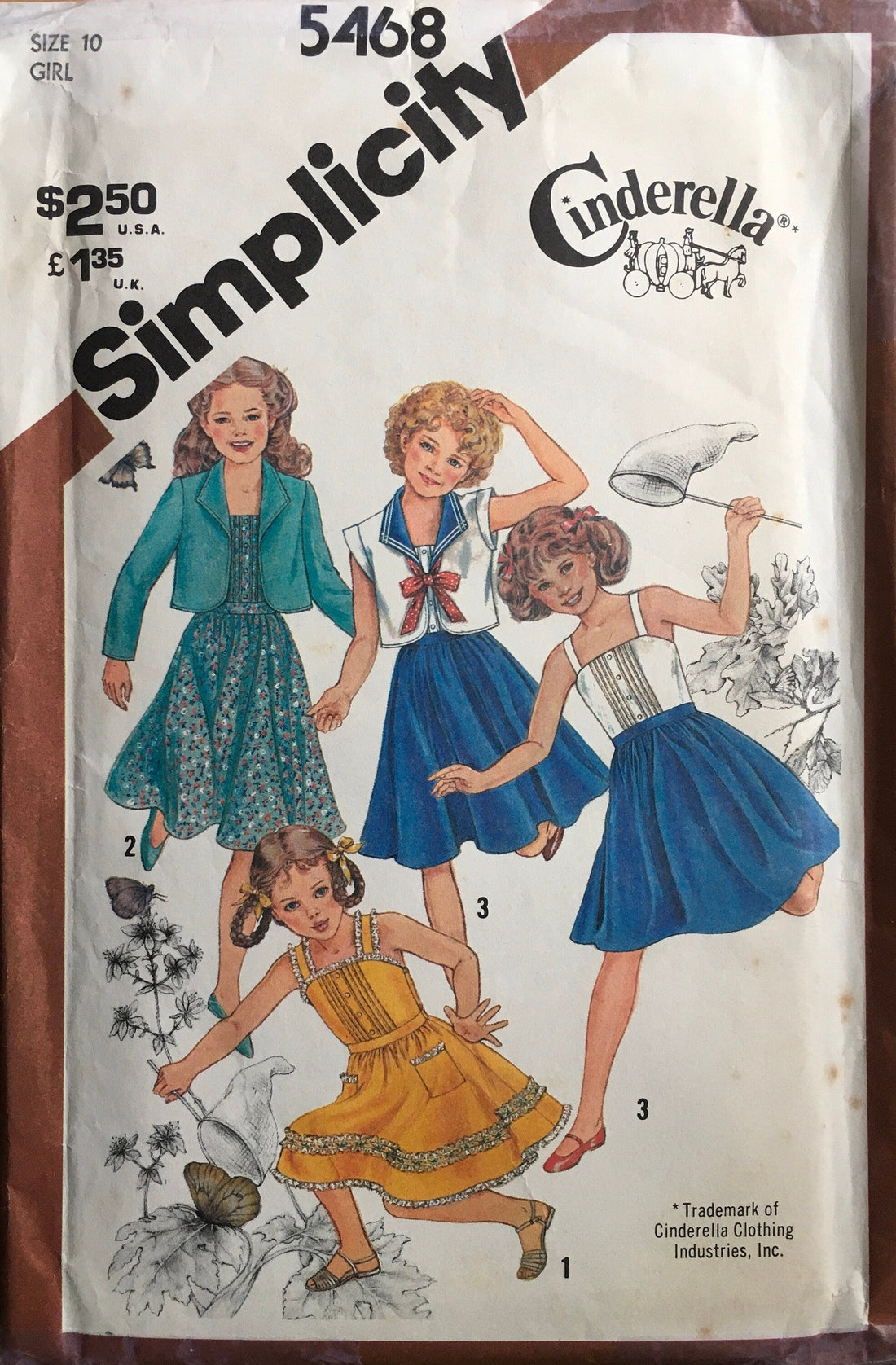 Simplicity 5468 Sewing Pattern (Vintage) UNCUT