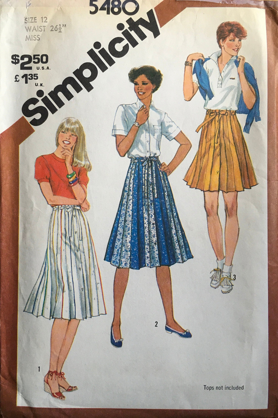 Simplicity 5480 Sewing Pattern (Vintage) UNCUT