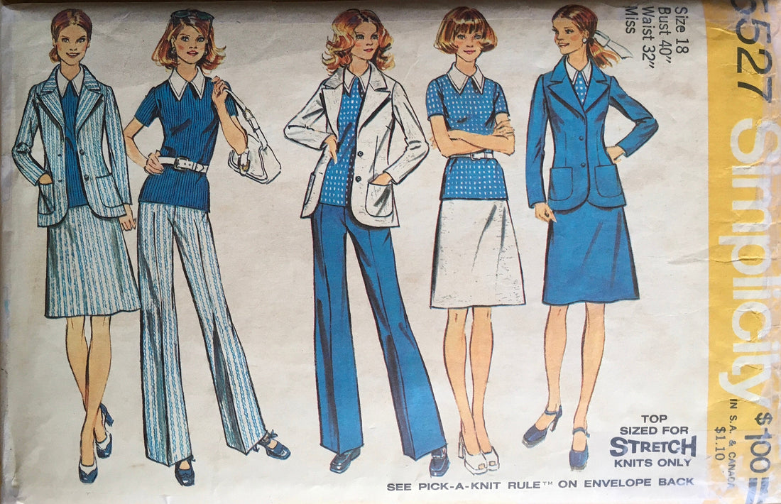 Simplicity 5527 Sewing Pattern (Vintage) UNCUT