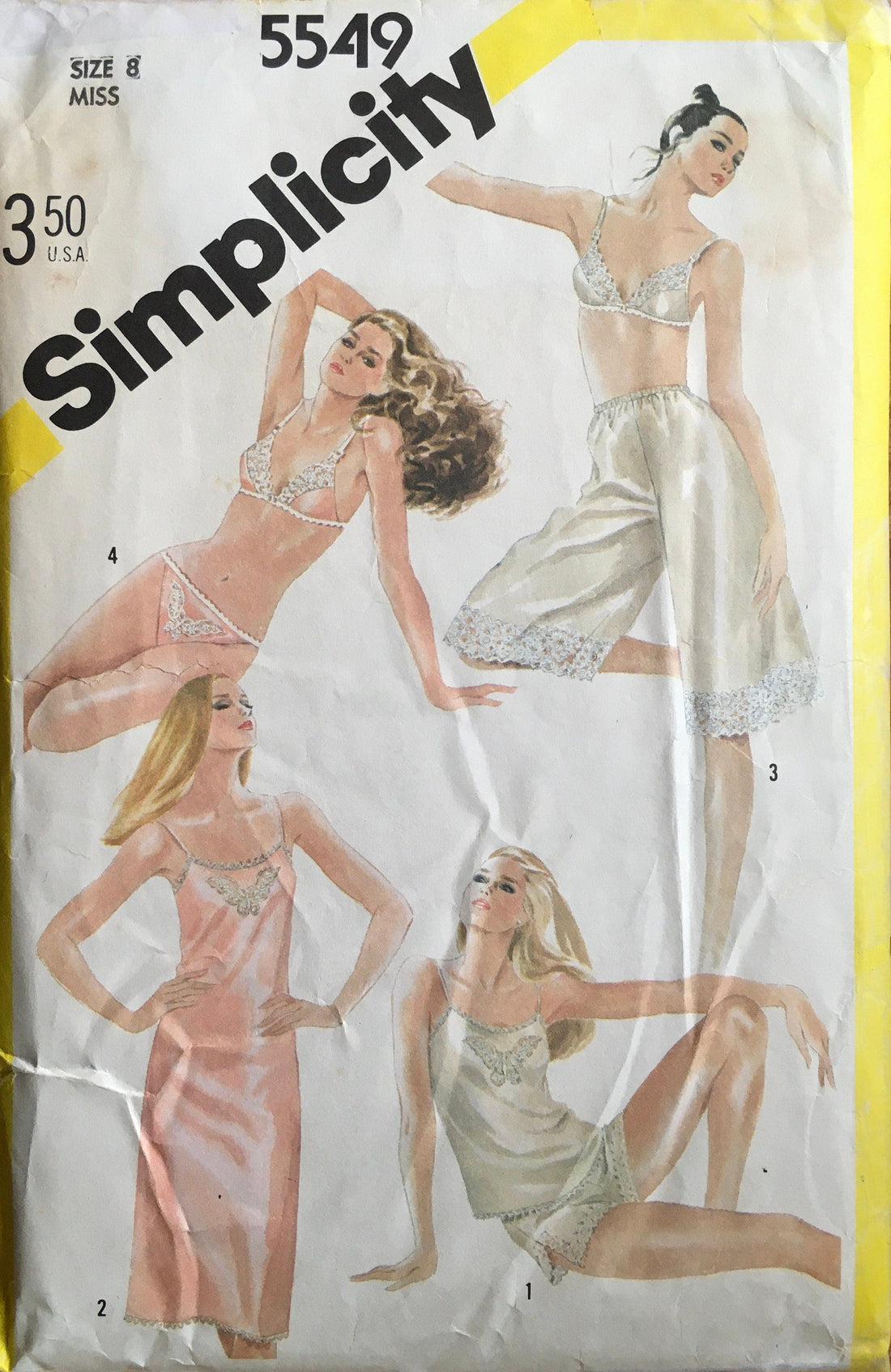 Simplicity 5549 Sewing Pattern (Vintage) CUT