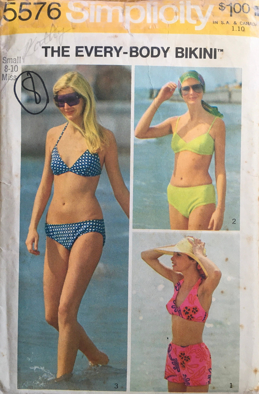 Simplicity 5576 Sewing Pattern (Vintage) CUT