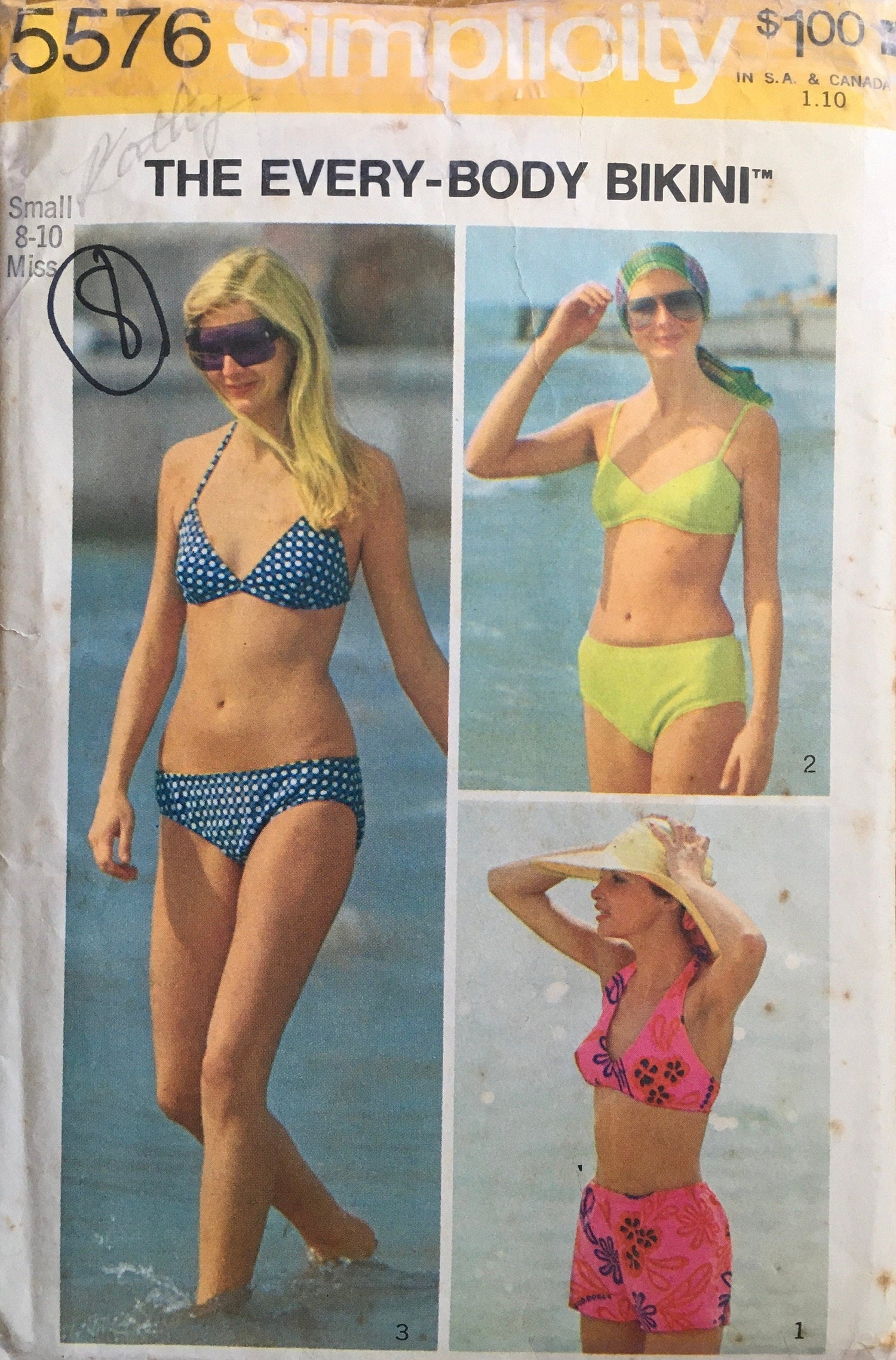 Simplicity 5576 Sewing Pattern (Vintage) CUT