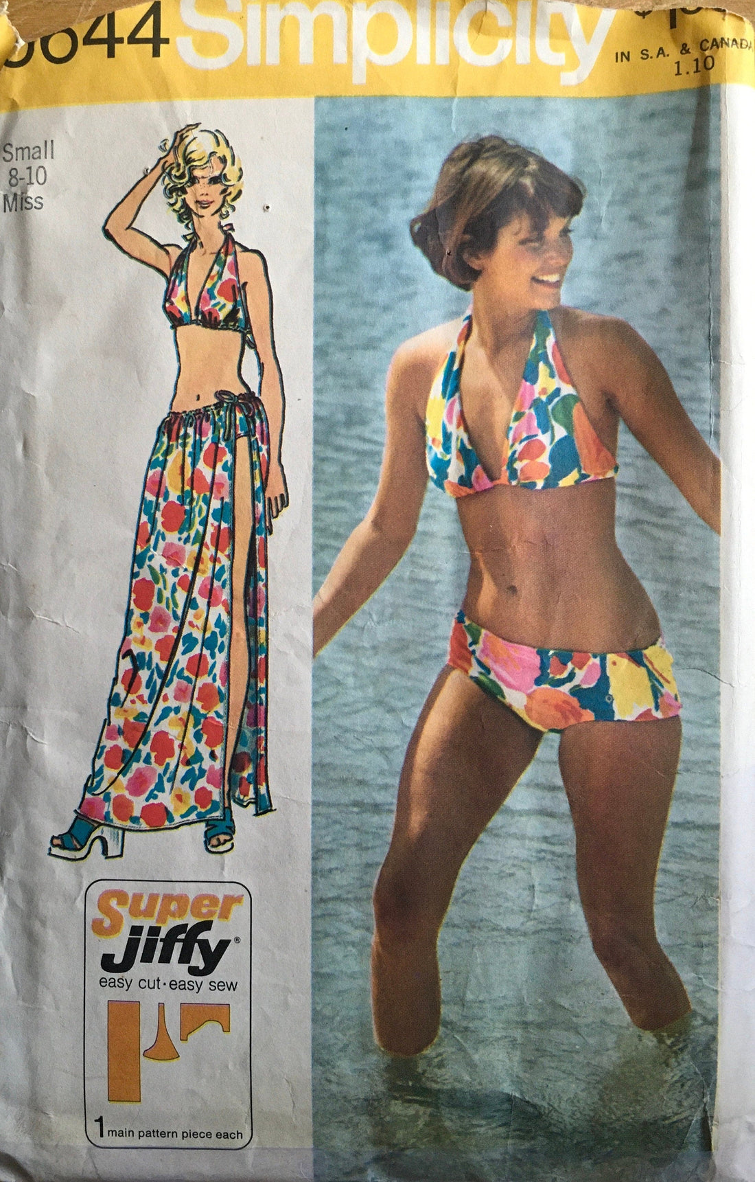Simplicity 5644 Sewing Pattern (Vintage) CUT