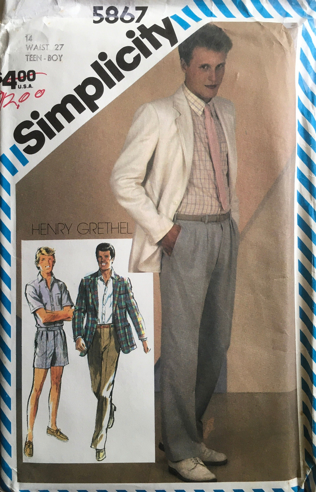 Simplicity 5866/5867 Sewing Pattern (Vintage) UNCUT/CUT
