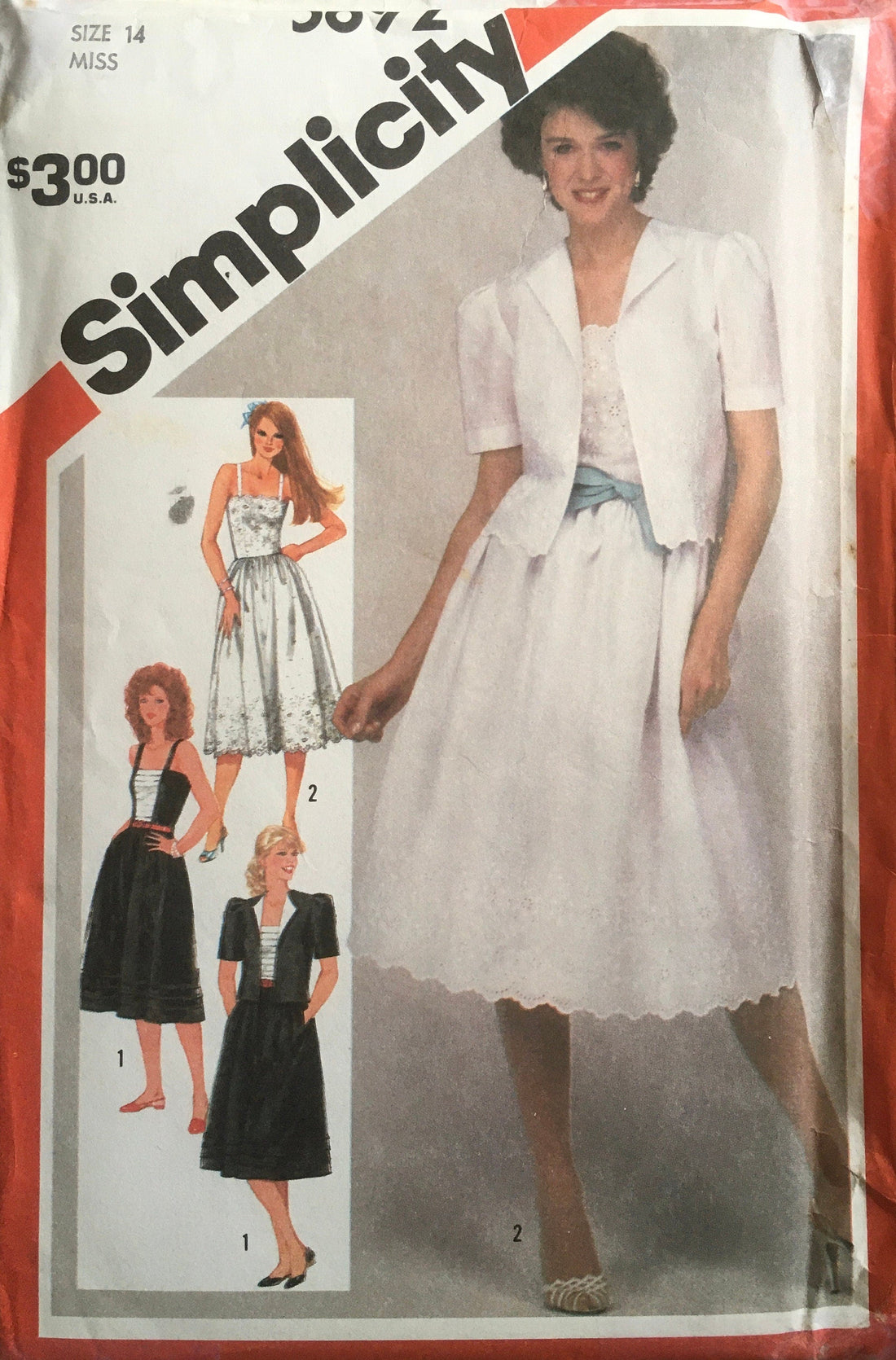 Simplicity 5892 Sewing Pattern (Vintage) UNCUT