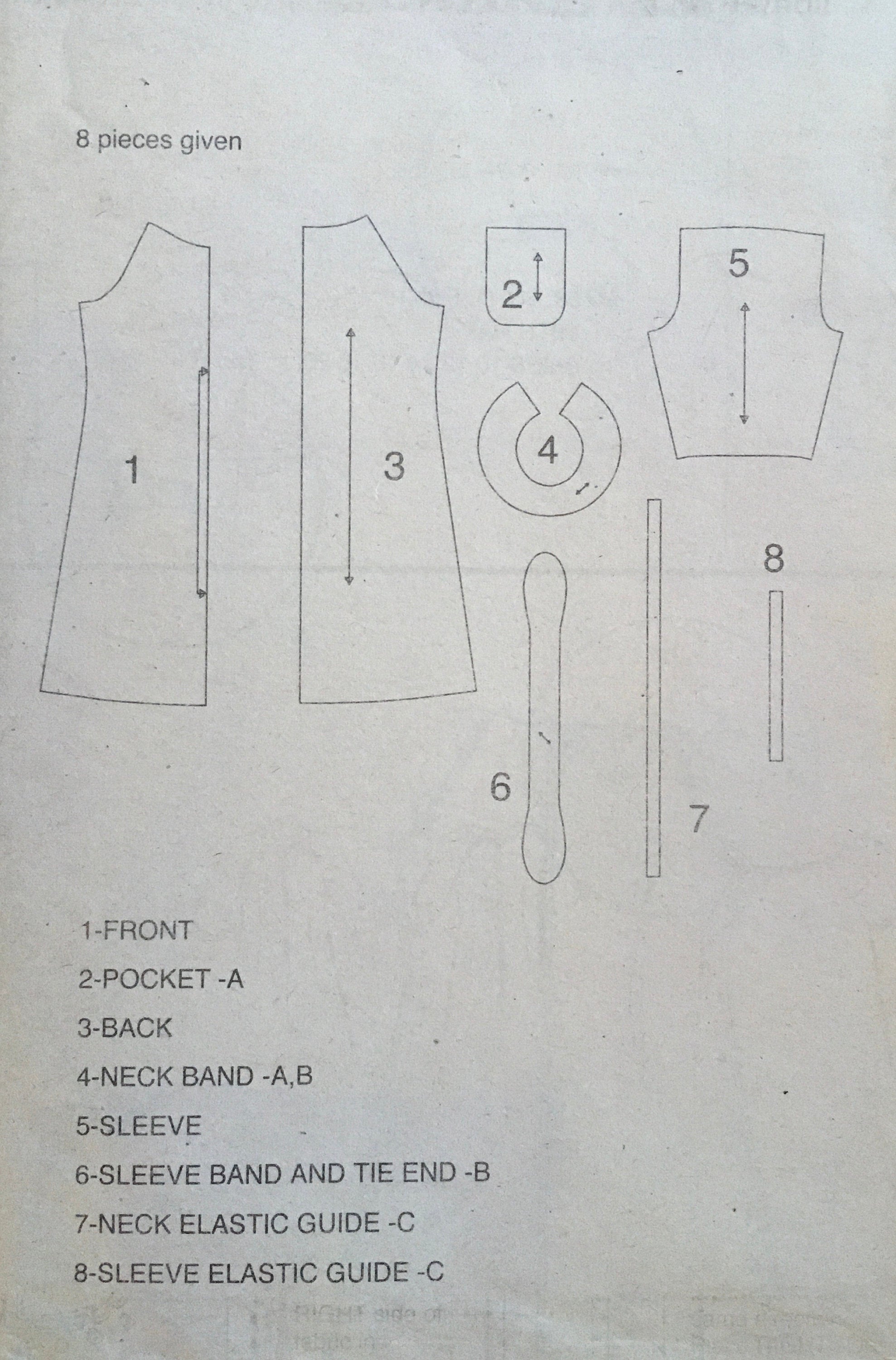 Simplicity 3835 Sewing Pattern CUT