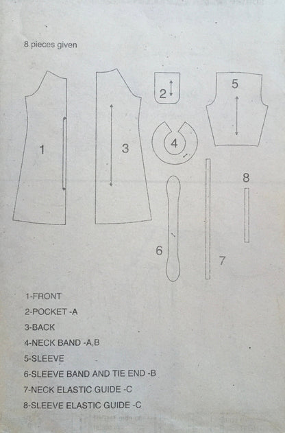 Simplicity 3835 Sewing Pattern CUT