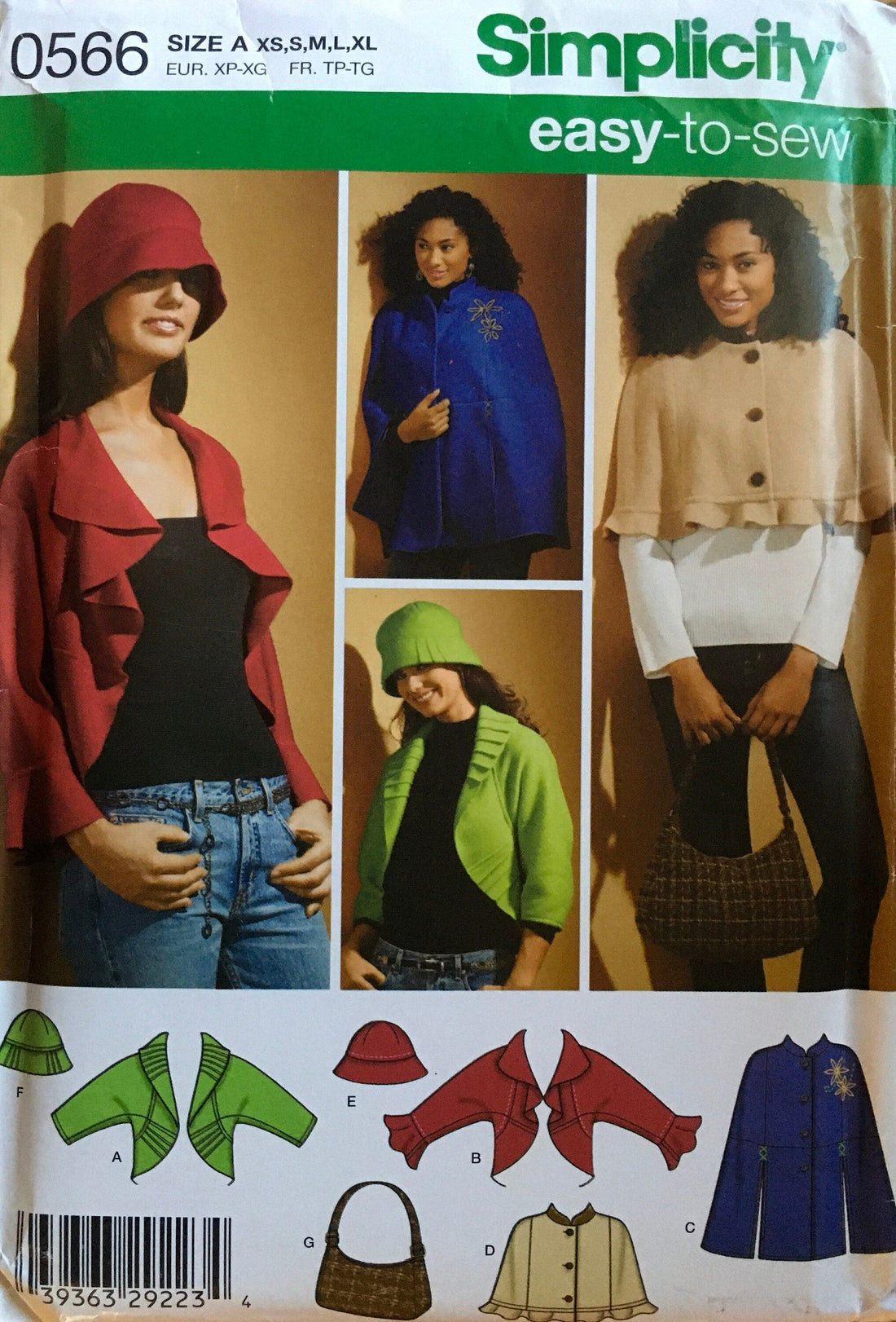 Simplicity 4428 Sewing Pattern (Vintage) UNCUT