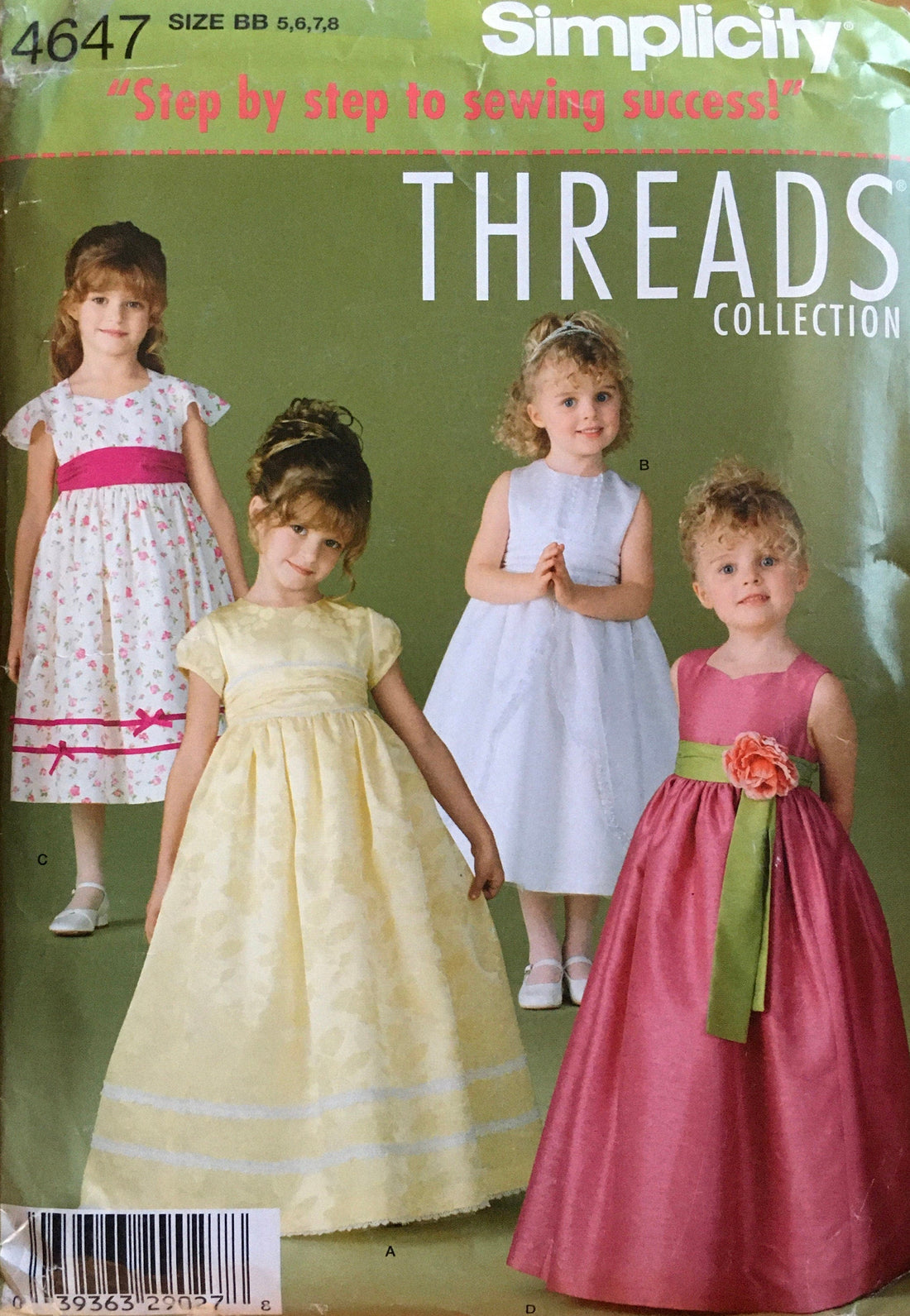 Simplicity 4647 Sewing Pattern (Vintage) UNCUT