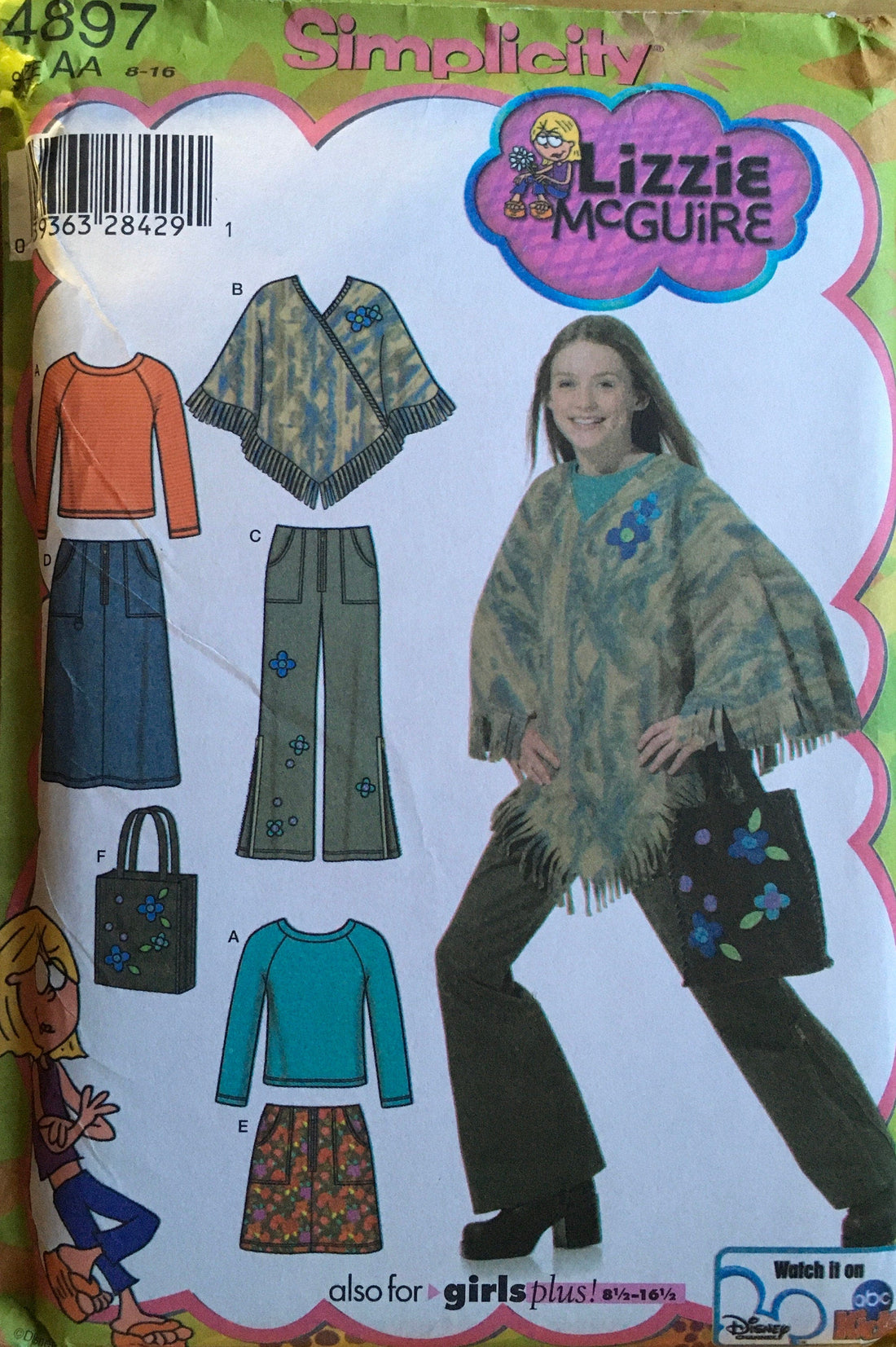 Simplicity 4897 Sewing Pattern (Vintage) UNCUT