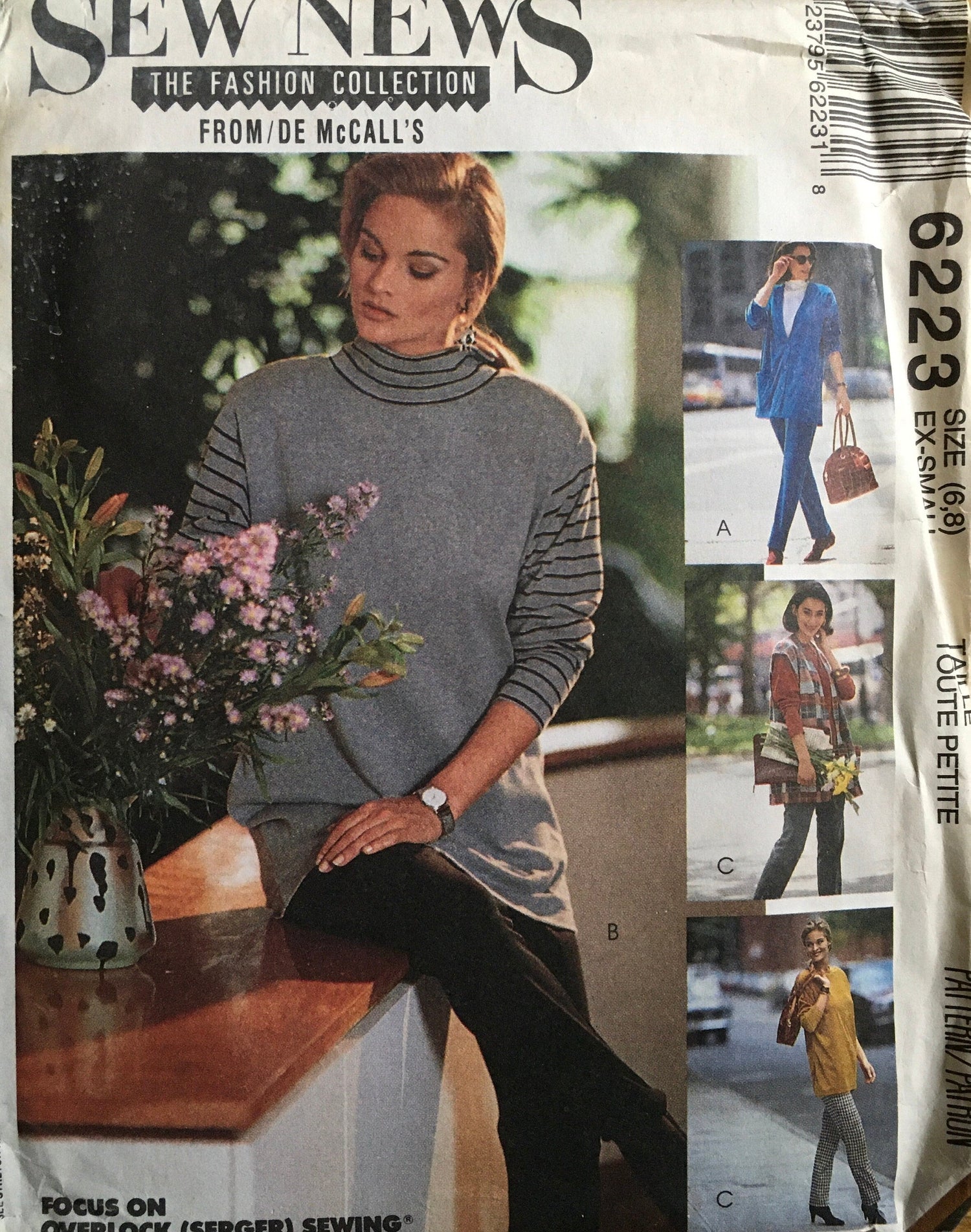 Sew News 6223 Sewing Pattern (Vintage) UNCUT