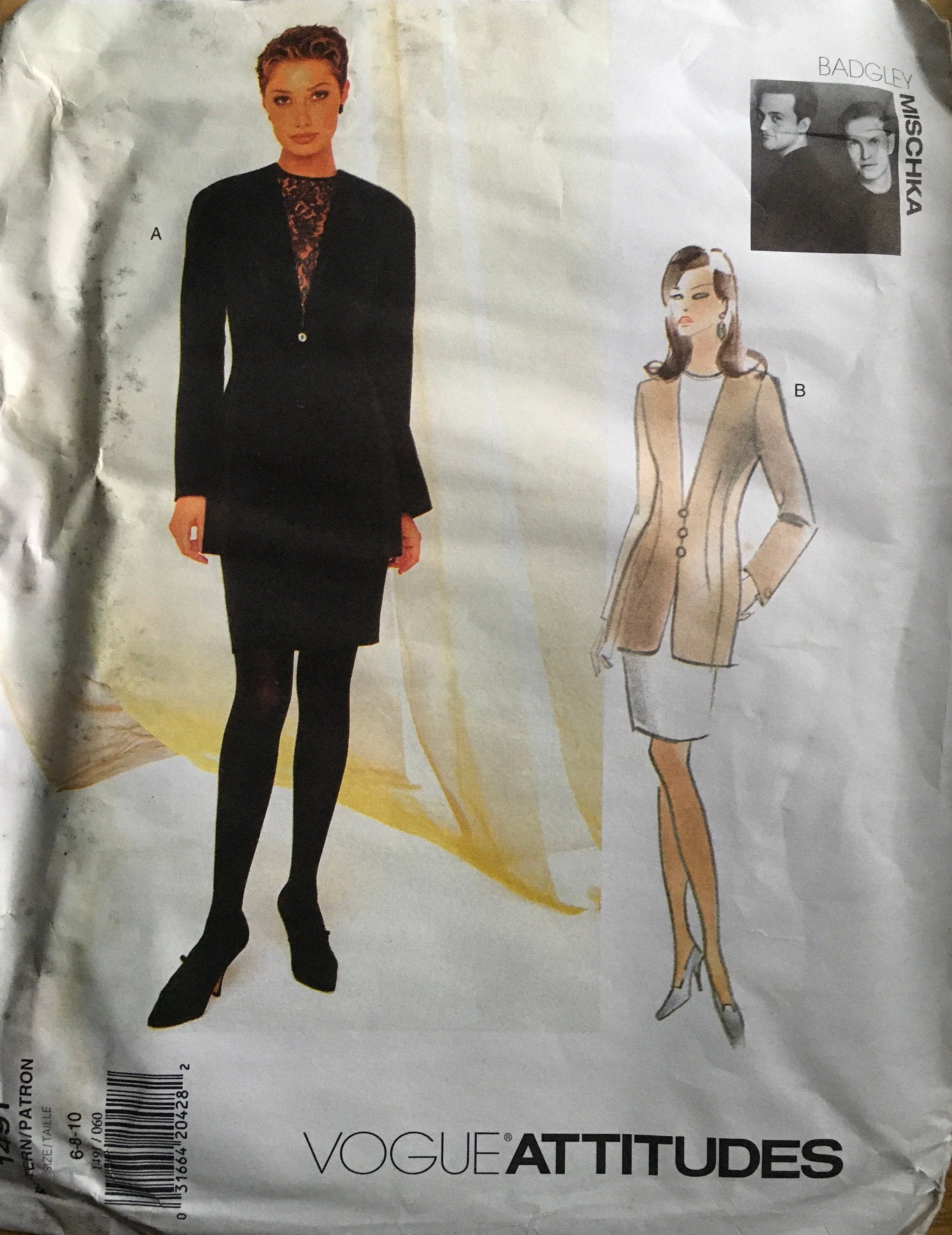 Vogue 1491 Sewing Pattern (Vintage) UNCUT