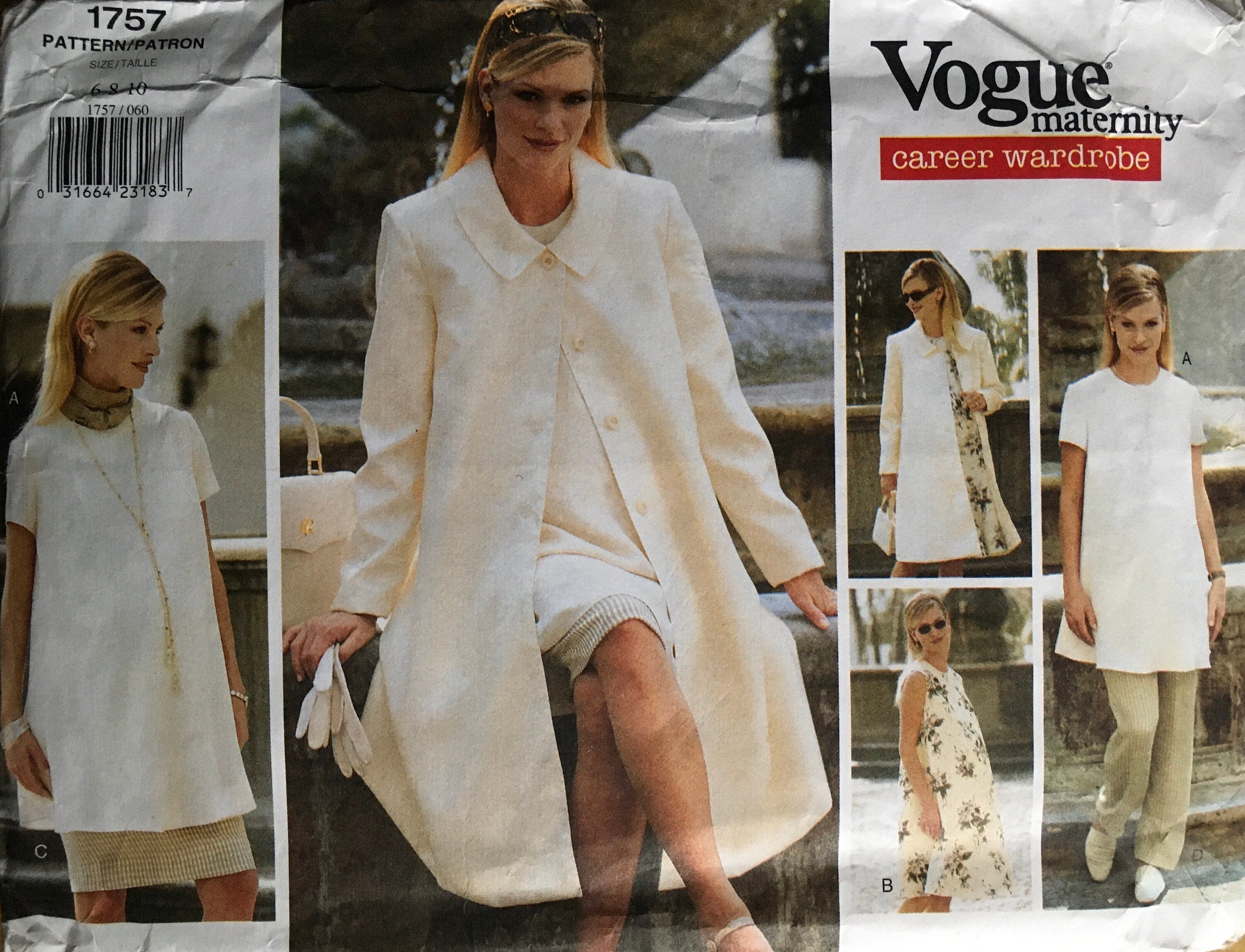 Vogue 1757 Sewing Pattern (Vintage) UNCUT