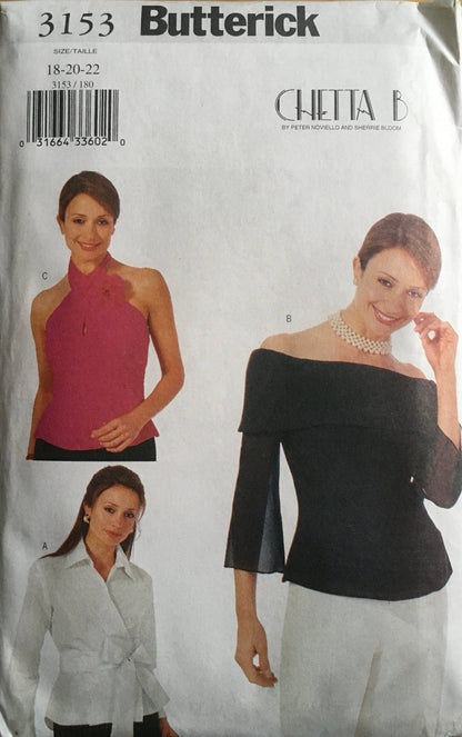 Butterick 3153 Sewing Pattern (Vintage) UNCUT