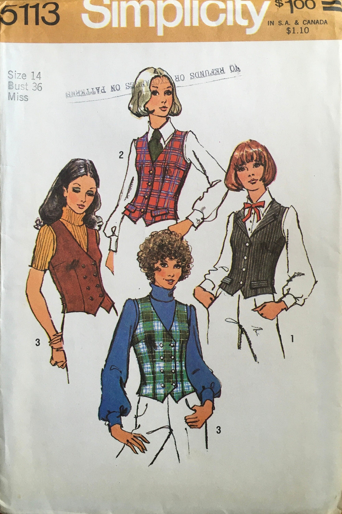 Simplicity 5113 Sewing Pattern (Vintage) UNCUT/CUT