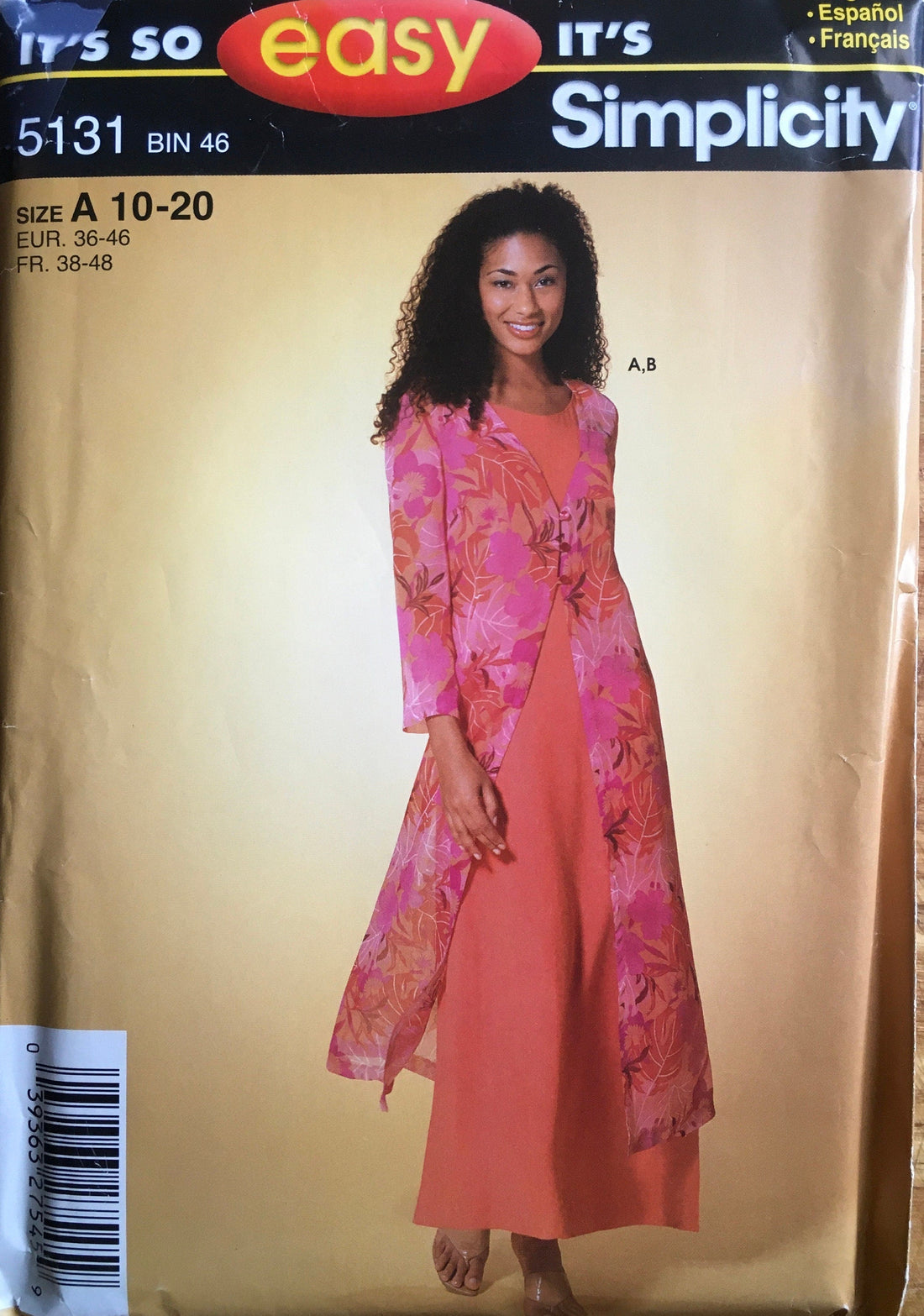 Simplicity 5131 Sewing Pattern (Vintage) UNCUT
