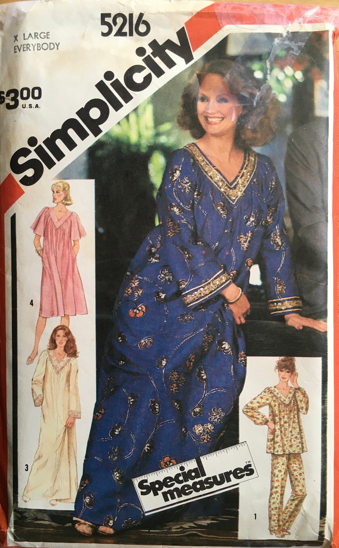 Simplicity 5216 Sewing Pattern (Vintage) CUT
