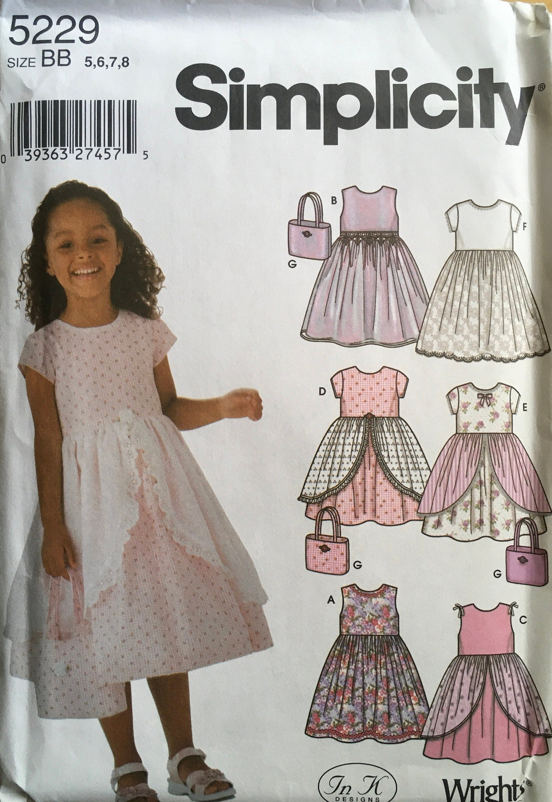 Simplicity 5229 Sewing Pattern (Vintage) UNCUT