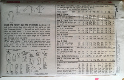 Simplicity 5793 Sewing Pattern (Vintage) UNCUT