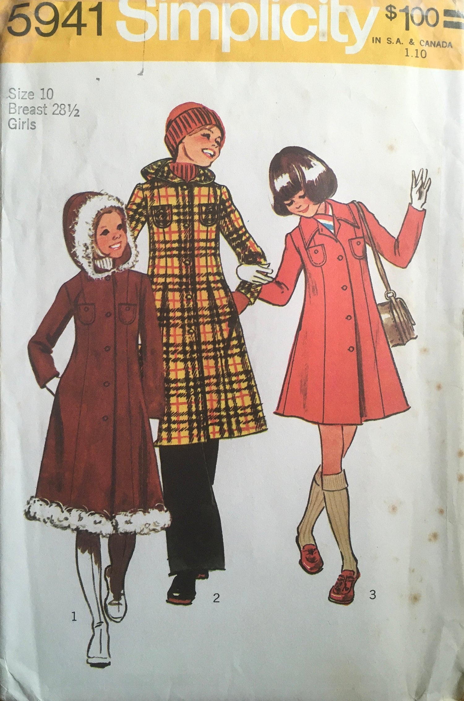 Simplicity 5941 Sewing Pattern (Vintage) UNCUT