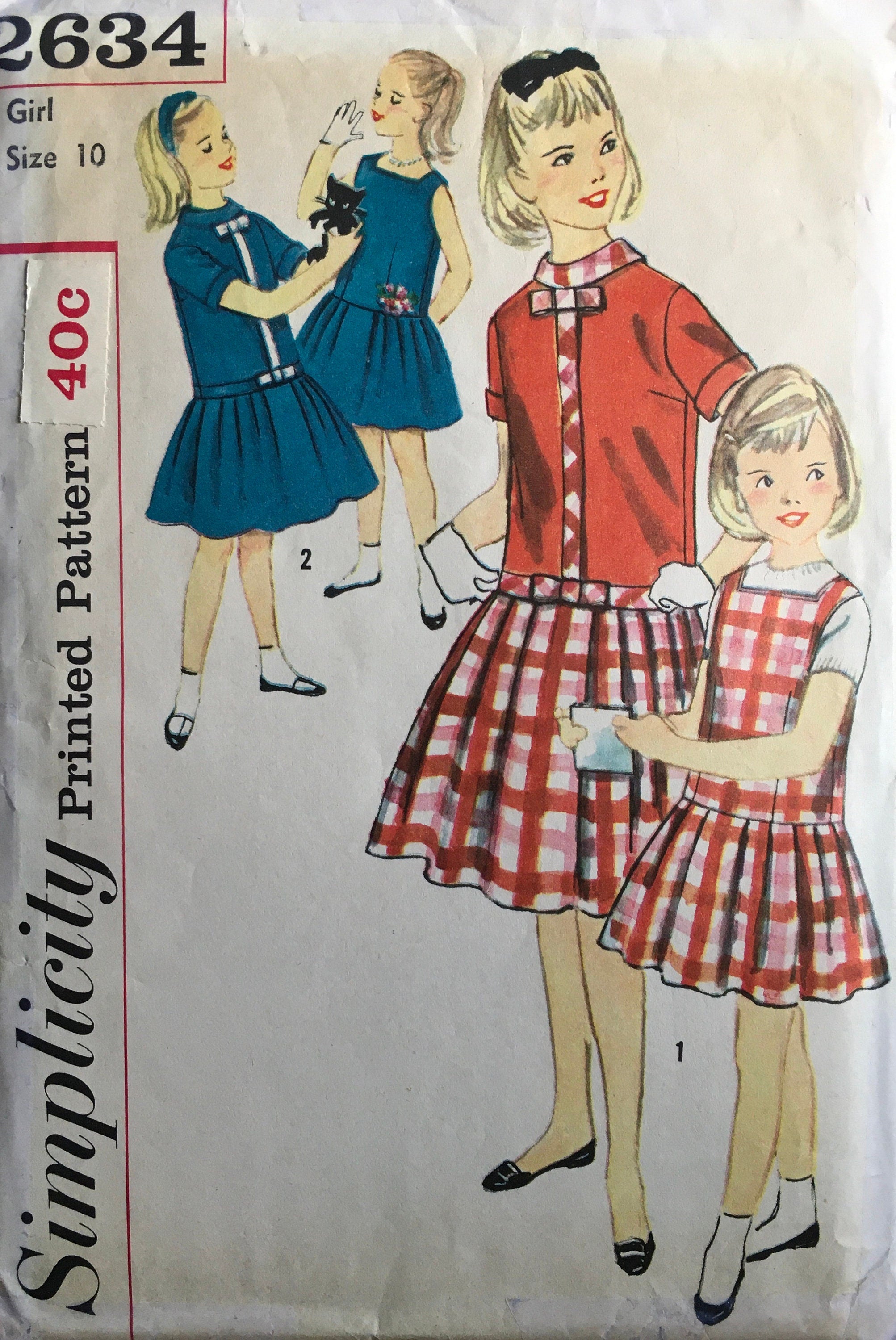 Simplicity 2634 Sewing Pattern (Vintage) UNCUT