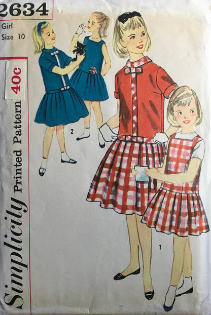 Simplicity 2634 Sewing Pattern (Vintage) UNCUT