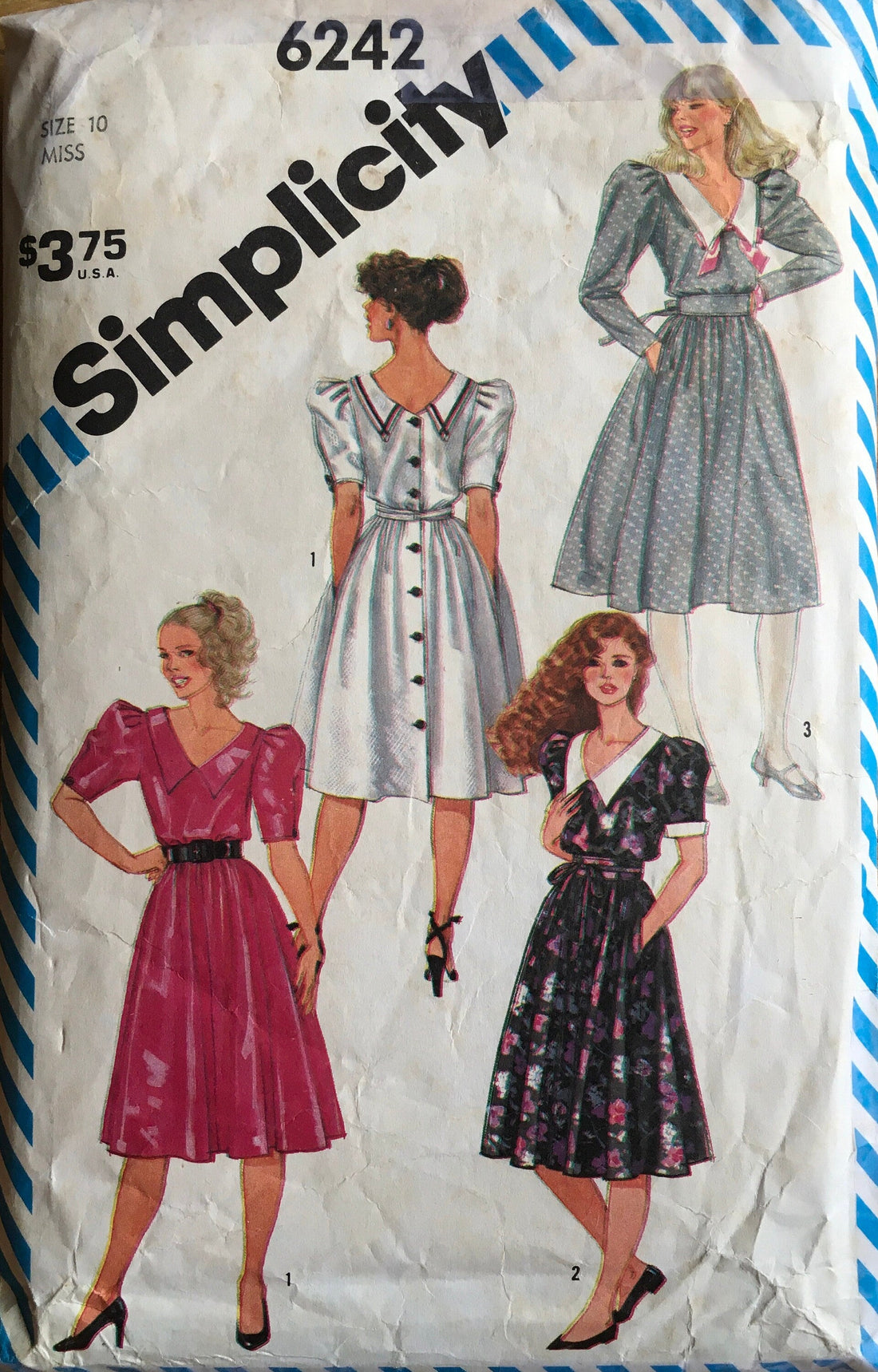 Simplicity 6242 Sewing Pattern (Vintage) CUT