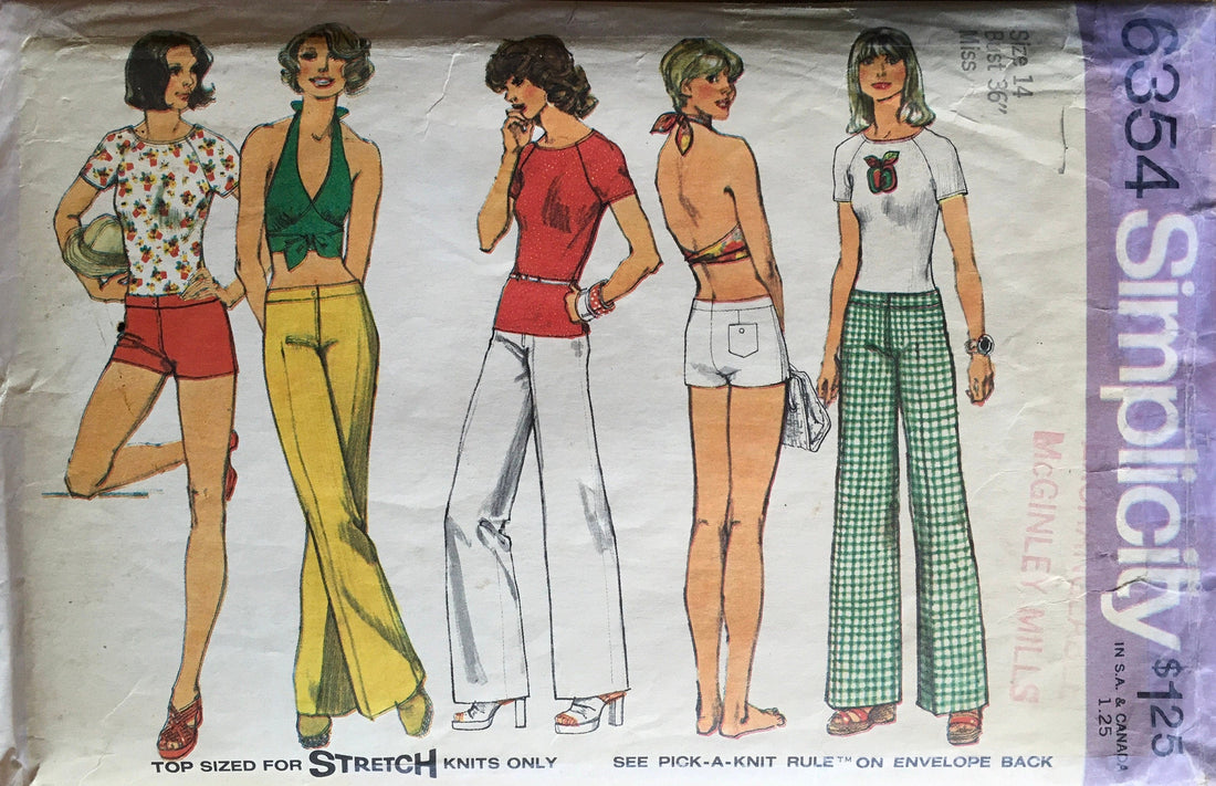 Simplicity 6354 Sewing Pattern (Vintage) CUT