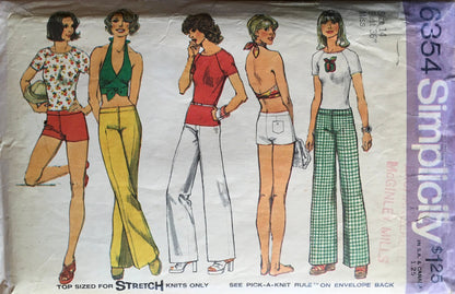 Simplicity 6354 Sewing Pattern (Vintage) CUT