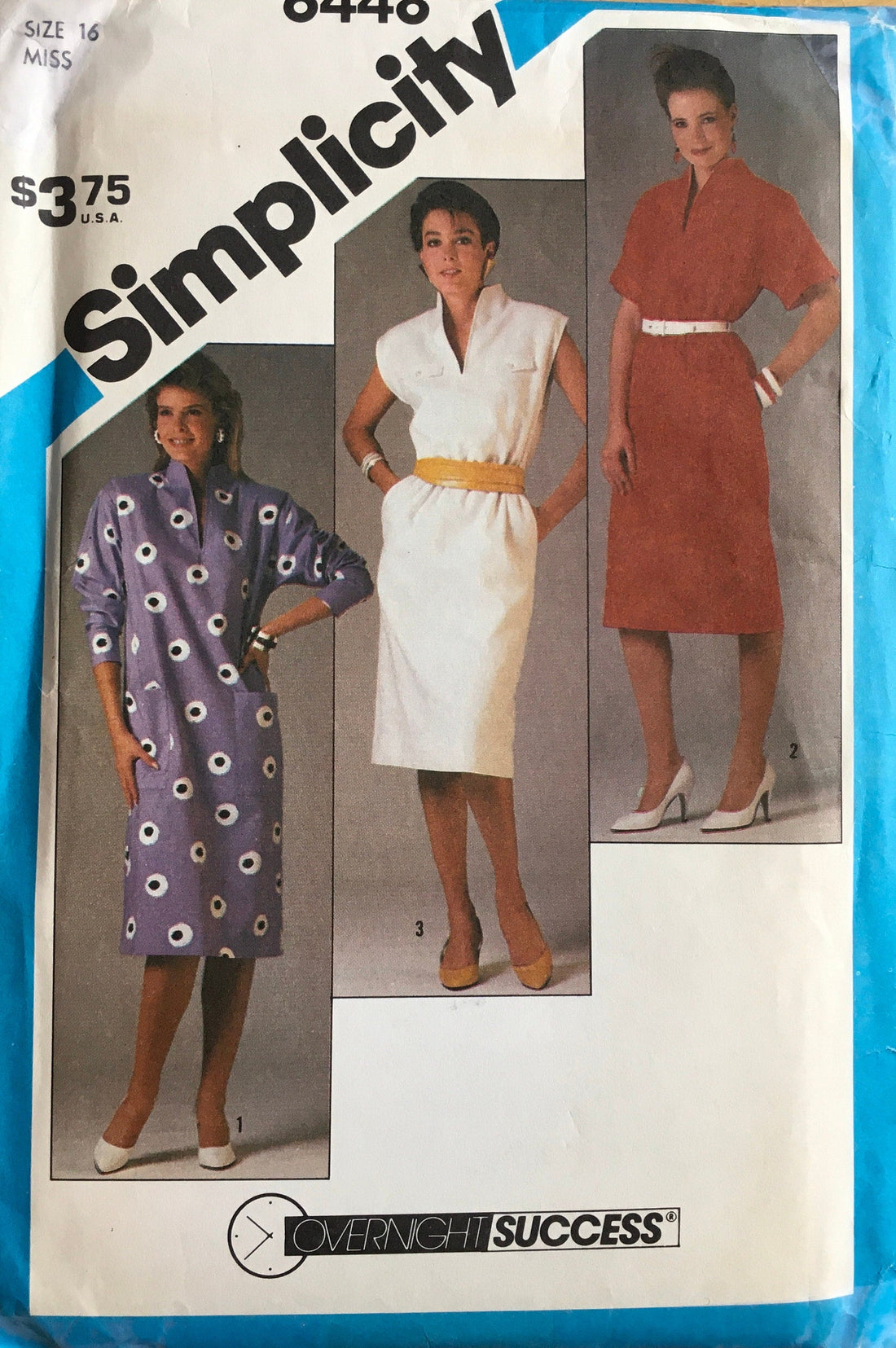 Simplicity 6448 Sewing Pattern (Vintage) UNCUT