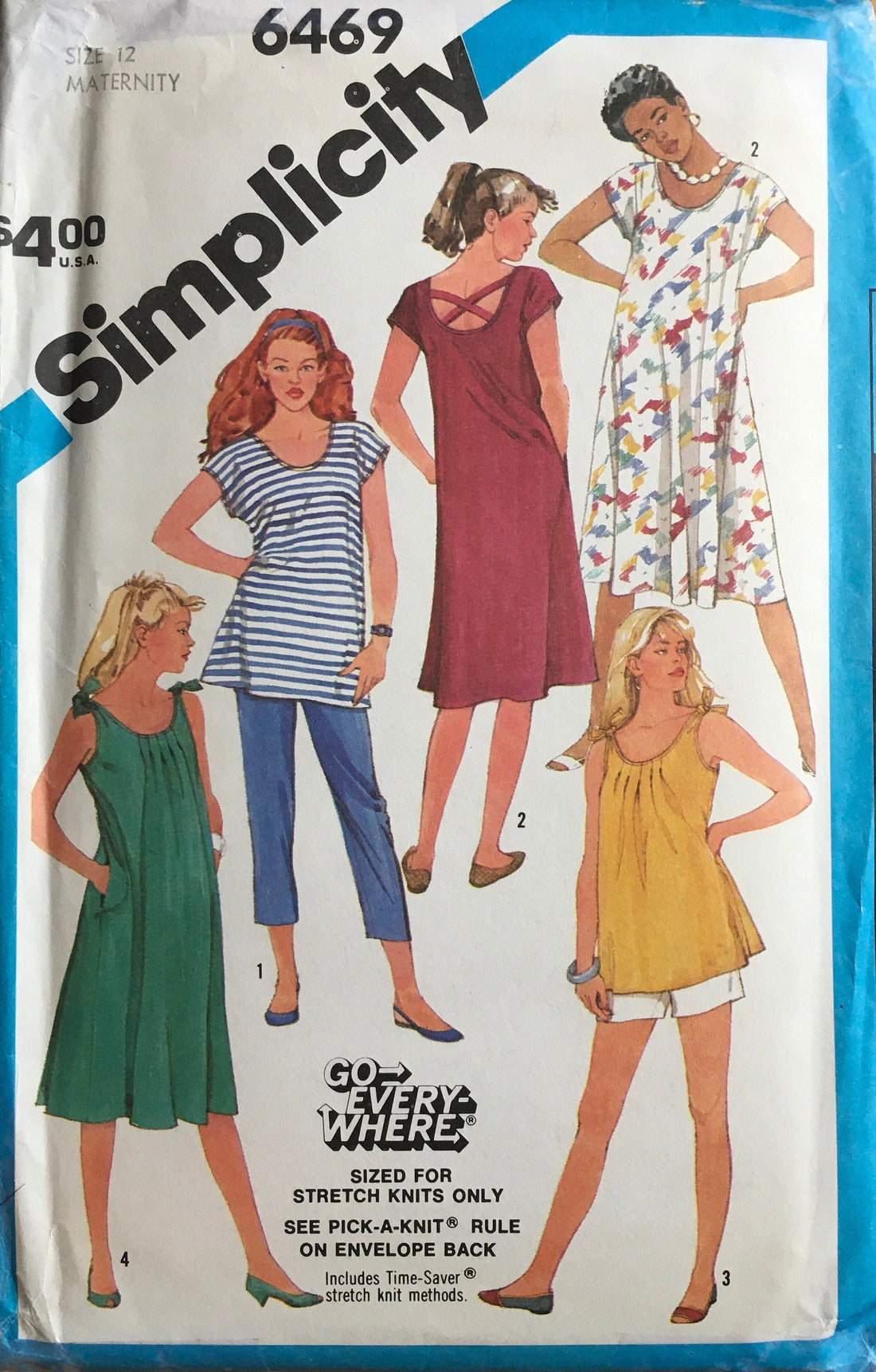 Simplicity 6469 Sewing Pattern (Vintage) UNCUT