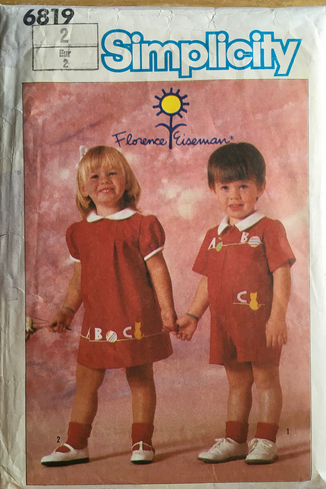 Simplicity 6819 Sewing Pattern (Vintage) CUT