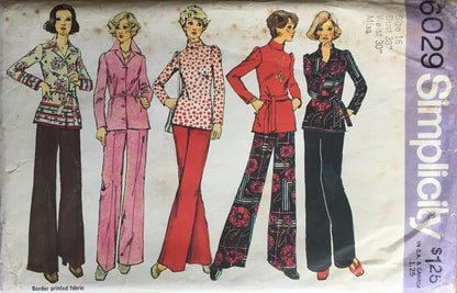 Simplicity 6029 Sewing Pattern (Vintage) UNCUT