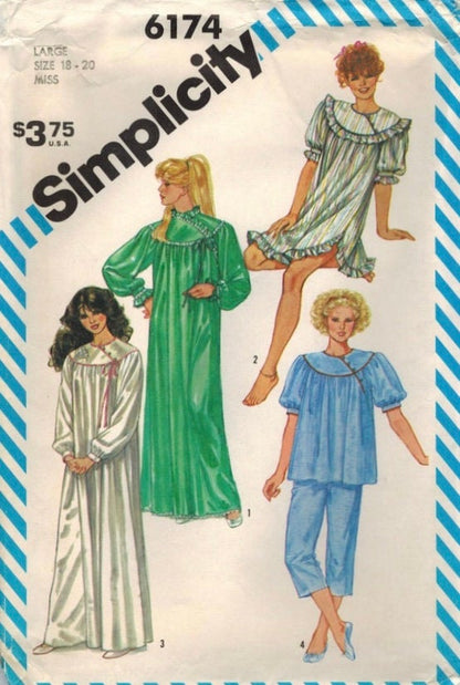 Simplicity 6174 Sewing Pattern (Vintage) UNCUT
