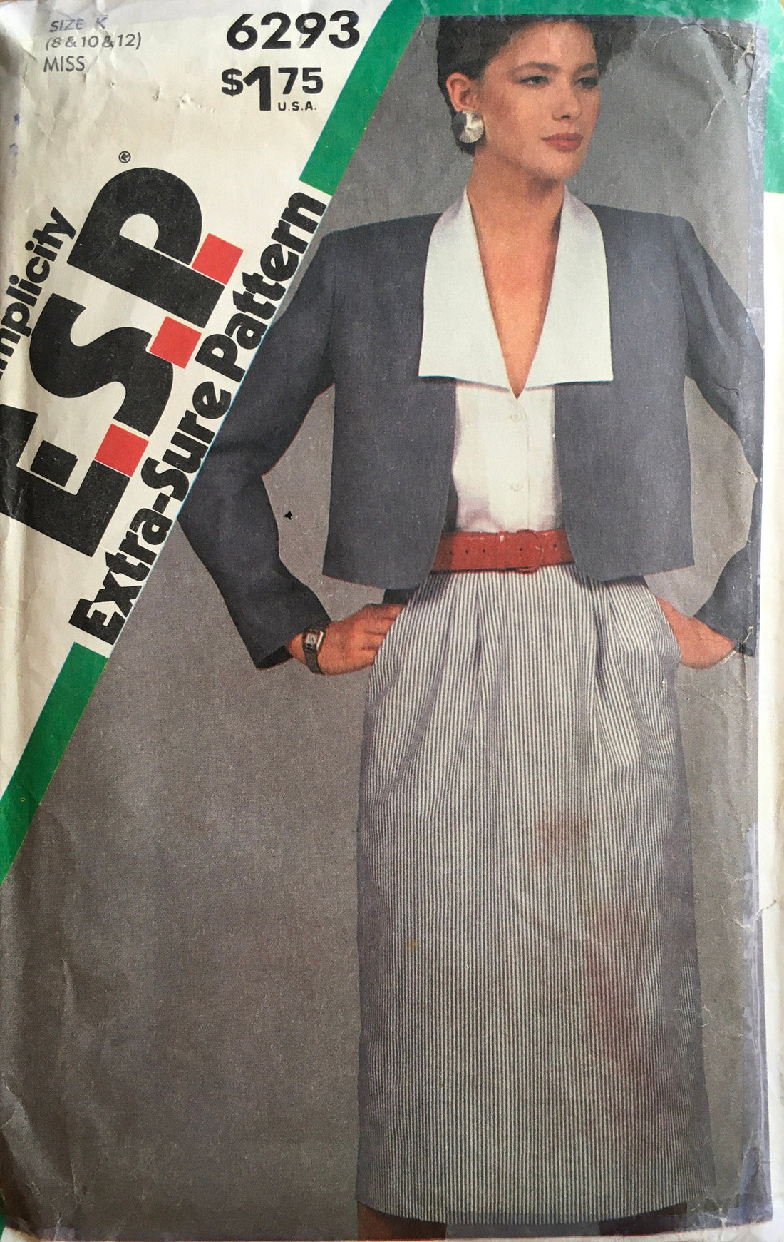 Simplicity 6293 Sewing Pattern (Vintage) UNCUT