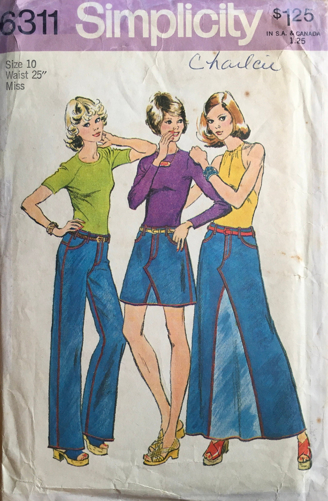 Simplicity 6311 Sewing Pattern (Vintage) UNCUT/CUT