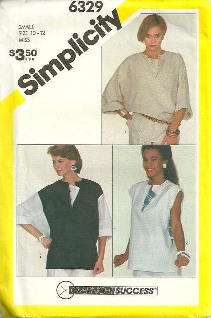 Simplicity 6329 Sewing Pattern (Vintage) UNCUT