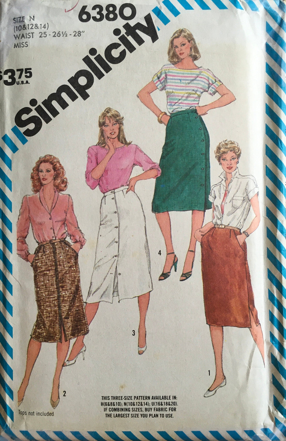 Simplicity 6380 Sewing Pattern (Vintage) UNCUT