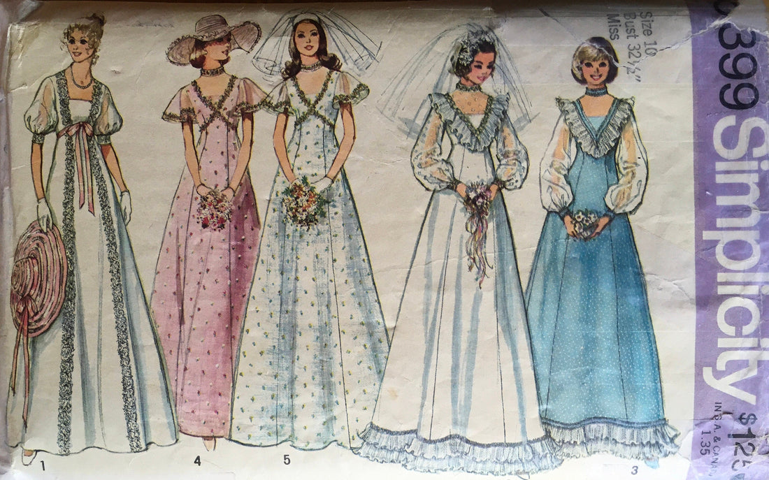 Simplicity 6399 Sewing Pattern (Vintage) CUT