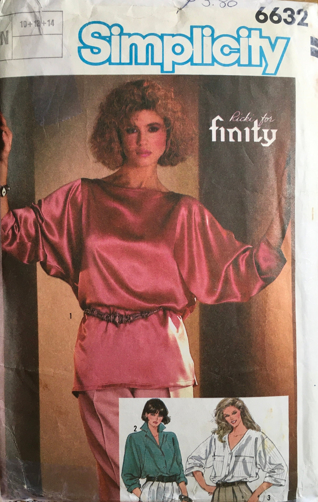 Simplicity 6632 Sewing Pattern (Vintage) CUT