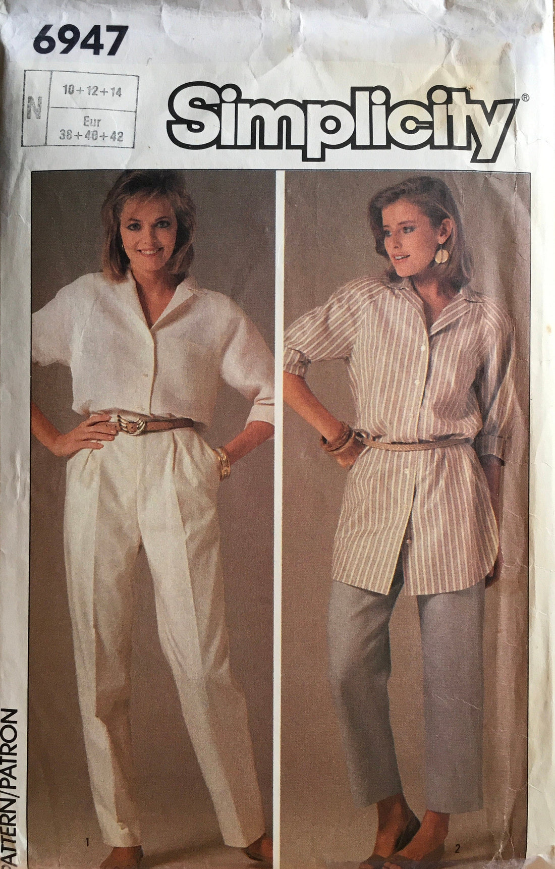 Simplicity 6947 Sewing Pattern (Vintage) CUT