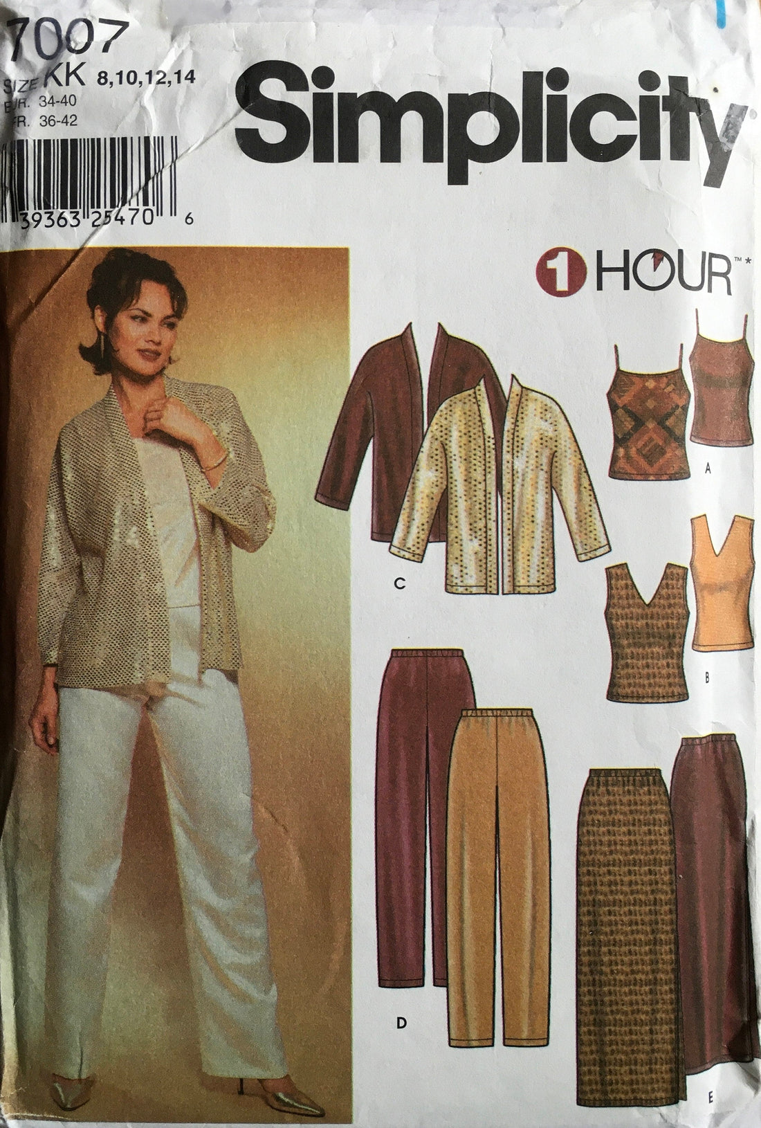 Simplicity 7007 Sewing Pattern (Vintage) UNCUT