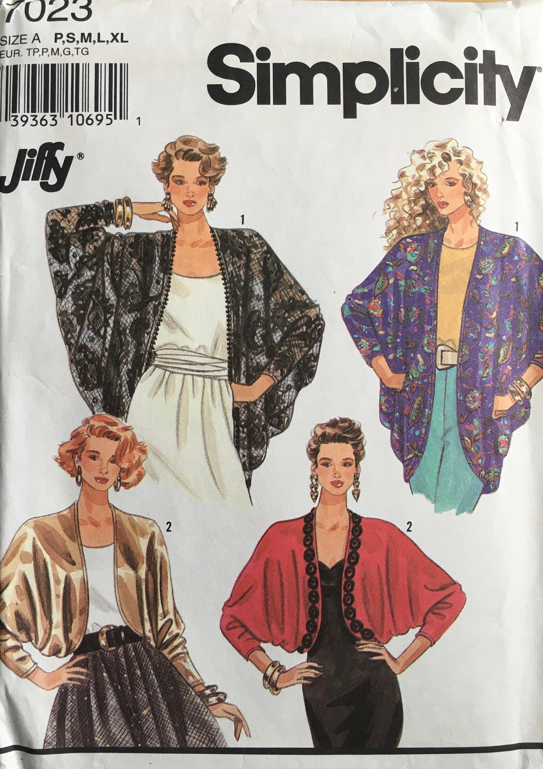 Simplicity 7023 Sewing Pattern (Vintage) UNCUT