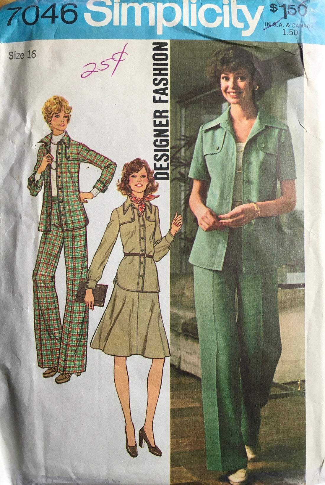 Simplicity 7046 Sewing Pattern (Vintage) UNCUT