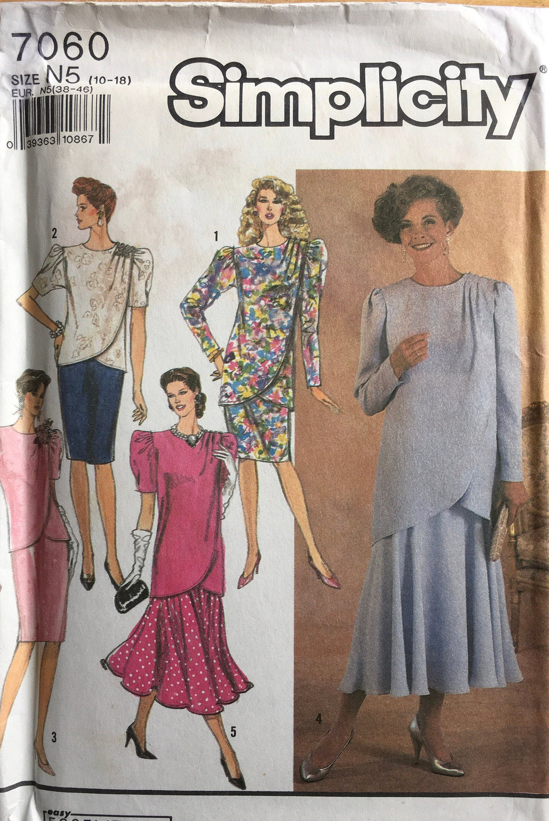 Simplicity 7060 Sewing Pattern (Vintage) UNCUT