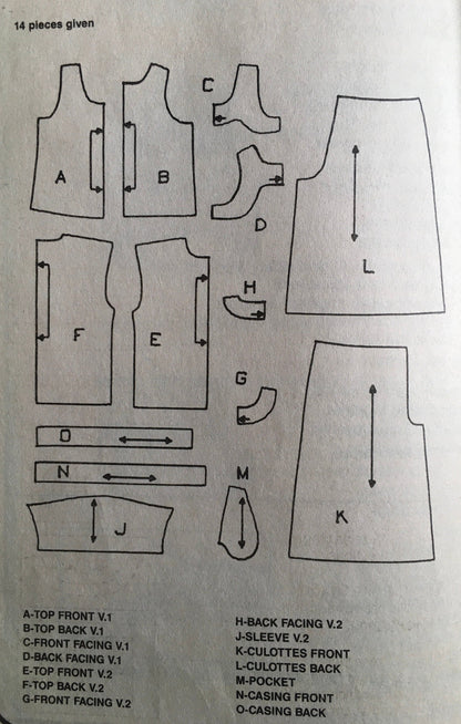 Simplicity 7096 Sewing Pattern (Vintage) UNCUT/CUT