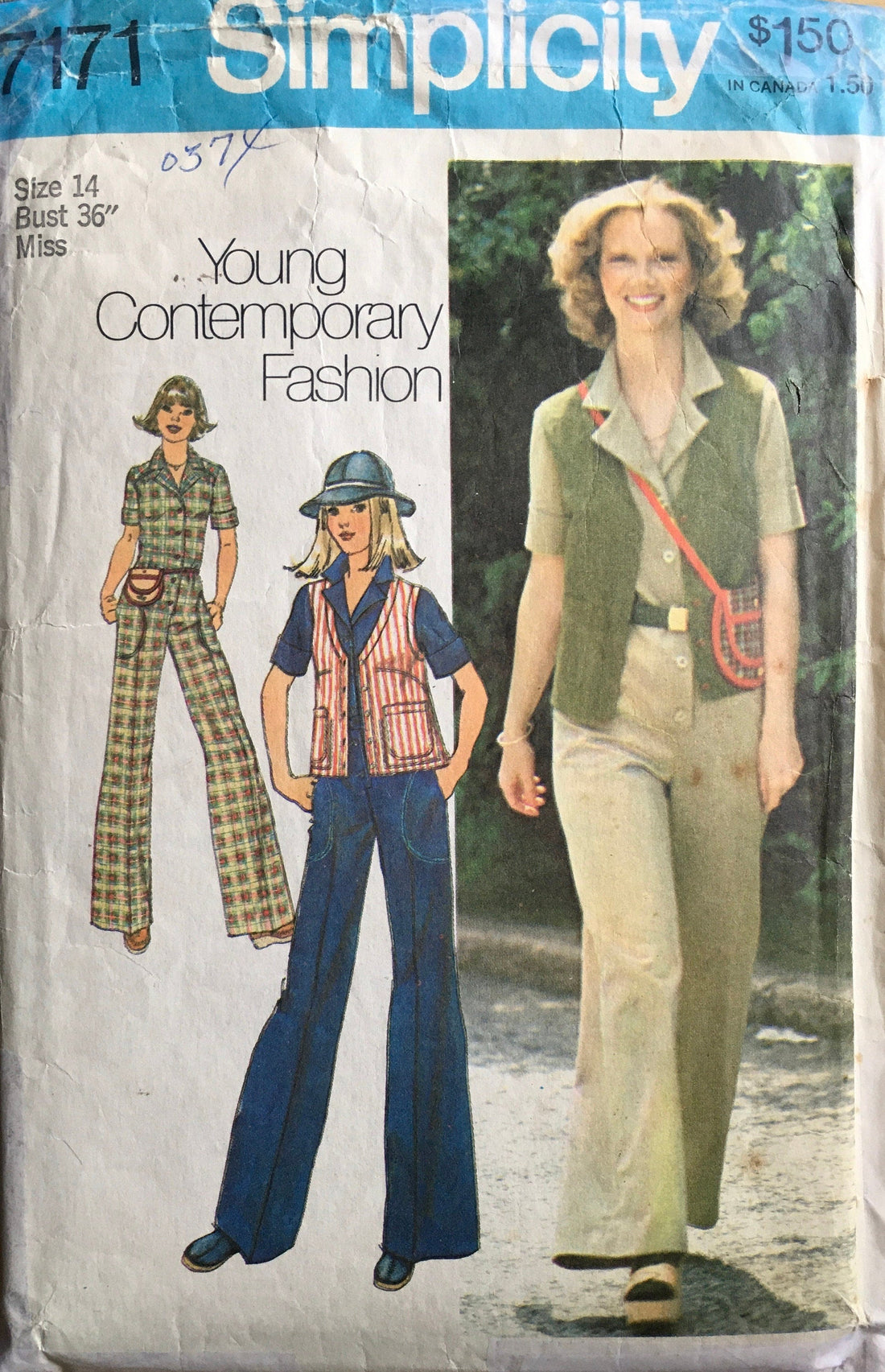 Simplicity 7171 Sewing Pattern (Vintage) CUT