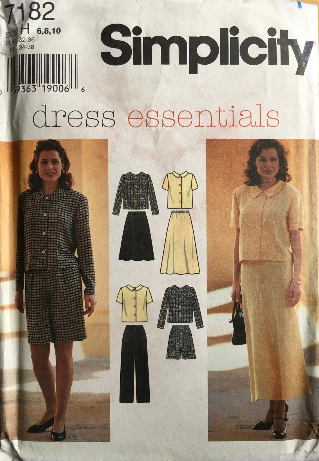 Simplicity 7182 Sewing Pattern (Vintage) UNCUT