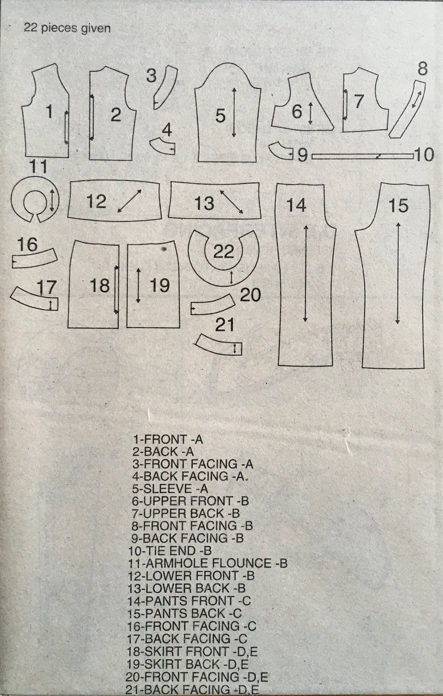 Simplicity 7193 Sewing Pattern (Vintage) UNCUT/CUT