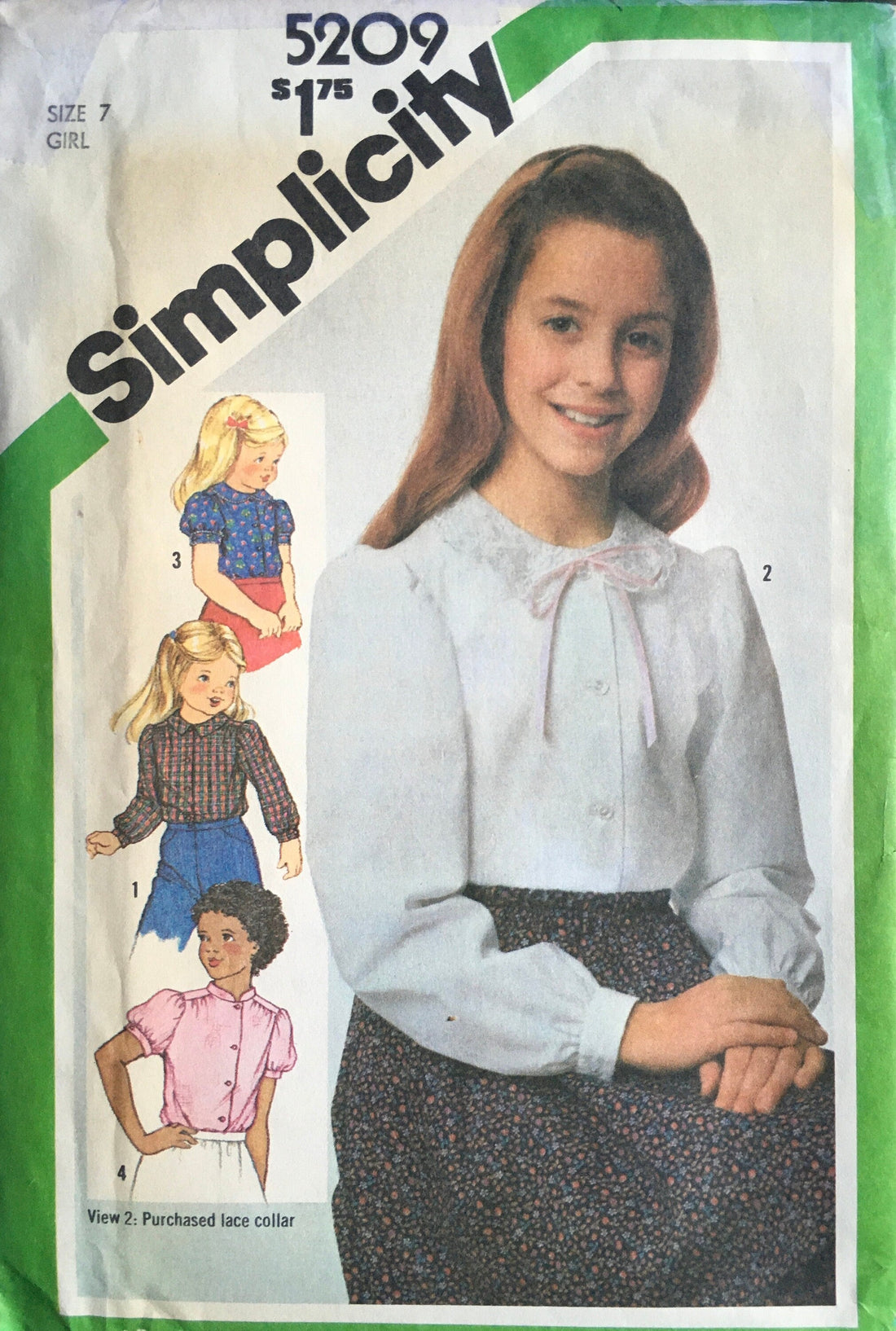 Simplicity 5209 Sewing Pattern (Vintage) UNCUT